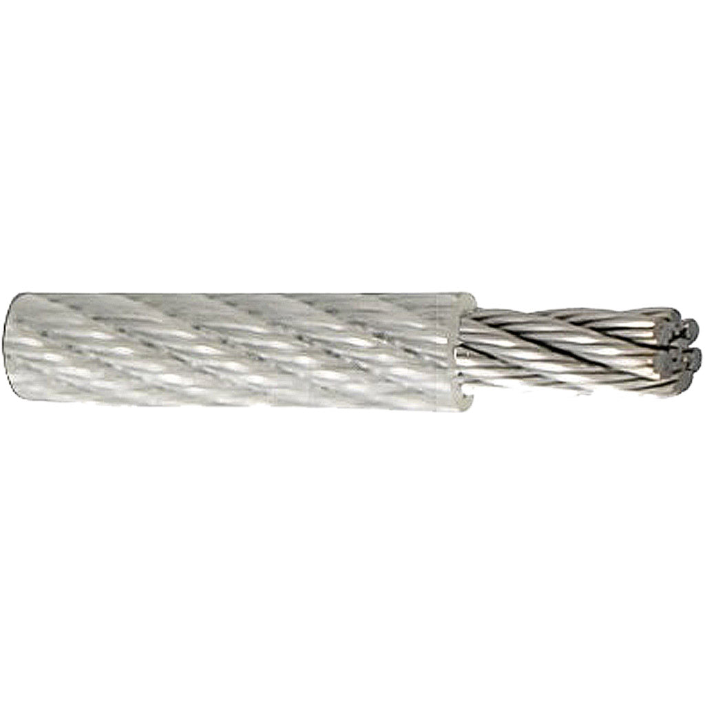Stahldrahtseil 2/3 mm mit Textilfaserseele