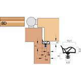 Türdichtung V 1011 Kurzbund